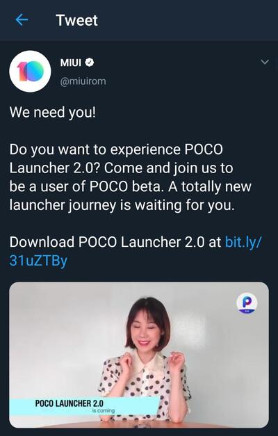 poco_launcher_2.0_tweet