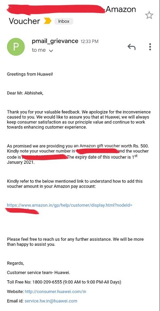 Honor-Play-EMUI-10-update-Amazon-voucher