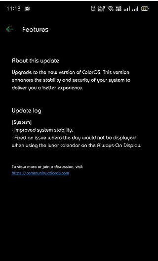 Oppo-Reno2-Z-Coloros-update