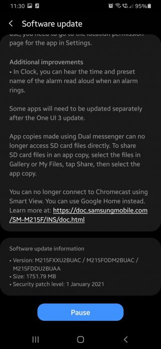 samsung-galaxy-m31-android-11-one-ui-3.0-india